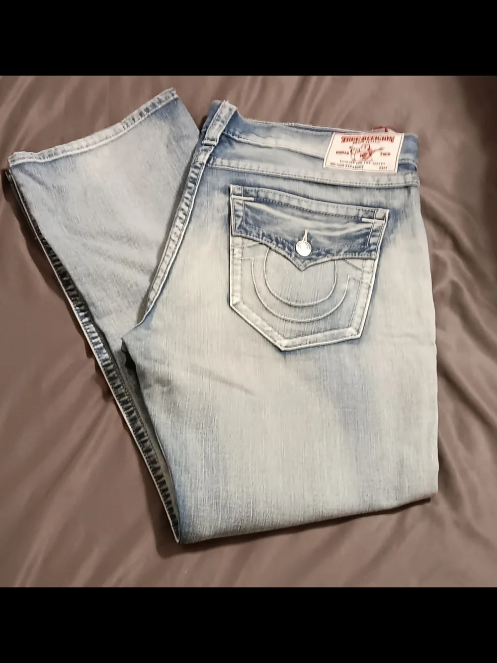 True Religion Light Blue Relaxed Men's Jeans